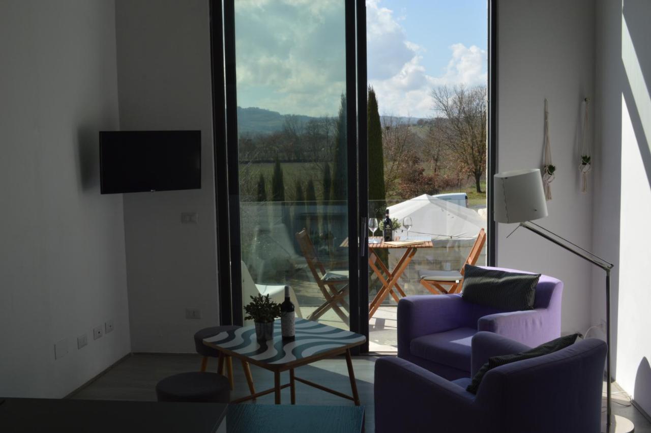 Loft A Montepulciano Sopra Birrificio Artigianale Apartman Abbadia a Isola Kültér fotó